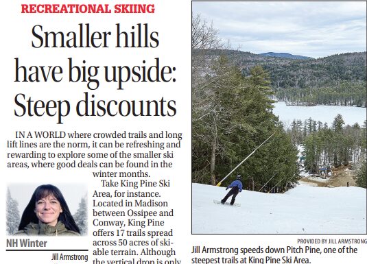 Union Leader Newspaper Feature Highlights King Pine Affordability